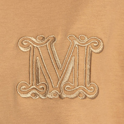 Max Mara T-Shirt mit Logostickerei von Mango