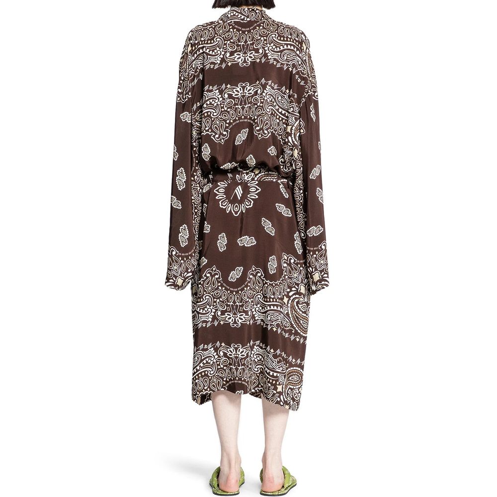 The Attico Bedrucktes Kaftankleid aus Viskose-Twill