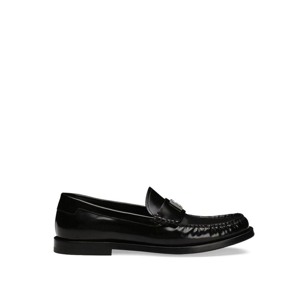 Dolce & Gabbana Logo-Loafer aus Leder