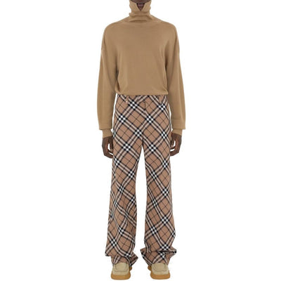 Burberry Karo-Hose aus Wollmischung