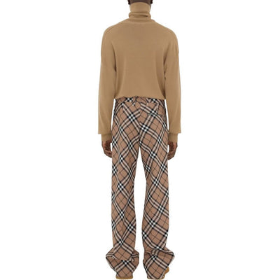 Burberry Karo-Hose aus Wollmischung