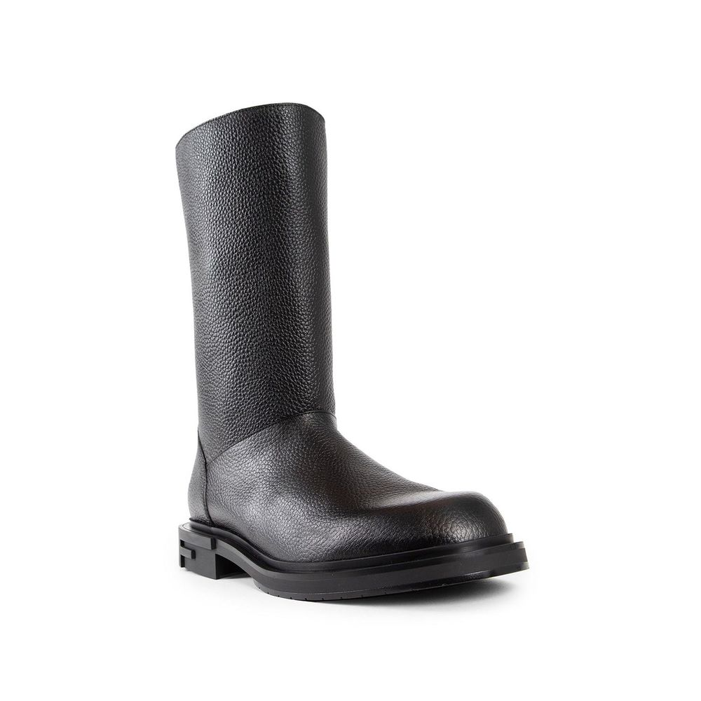 Fendi Stiefel mit Lederrahmen