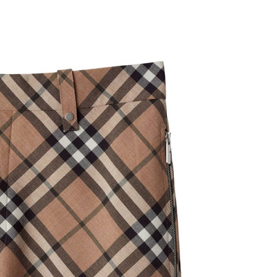 Burberry Karo-Hose aus Wollmischung