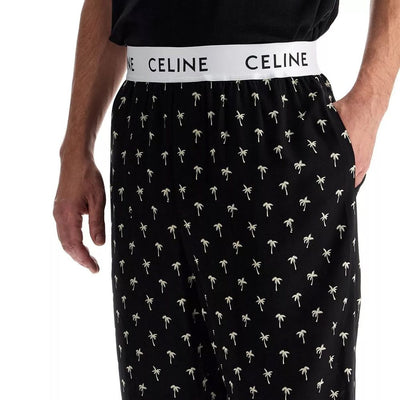 Celine Mini-Palmen-Pyjama-Hose