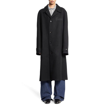 Gucci Langer Mantel aus Wolle