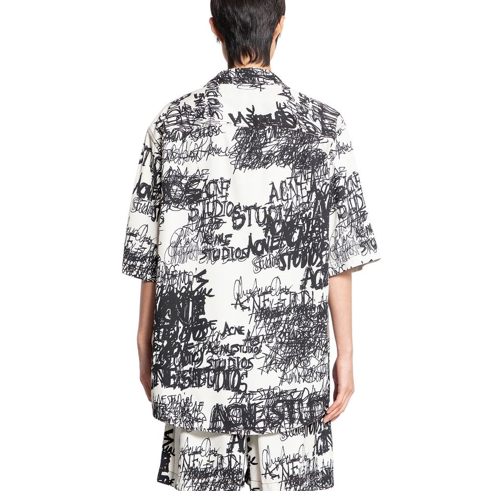 Acne Studios Bedrucktes Button-up-Hemd