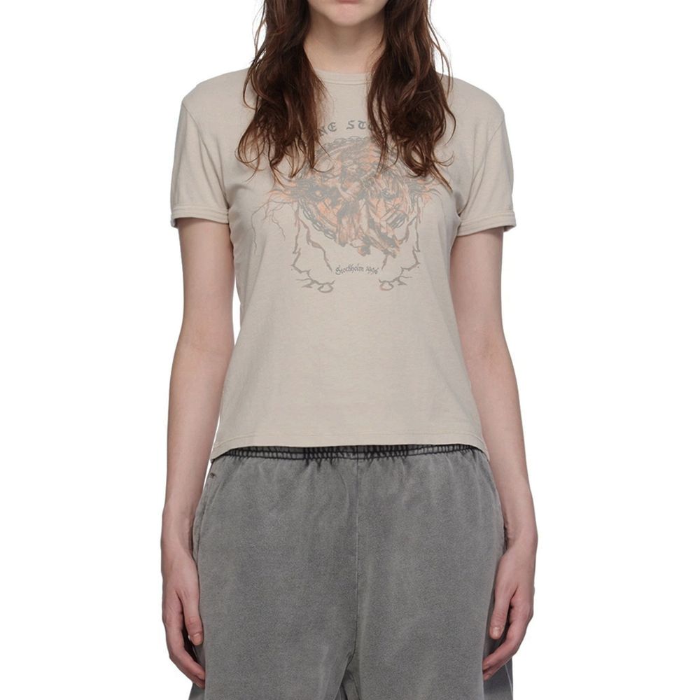 Acne Studios Bedrucktes T-Shirt