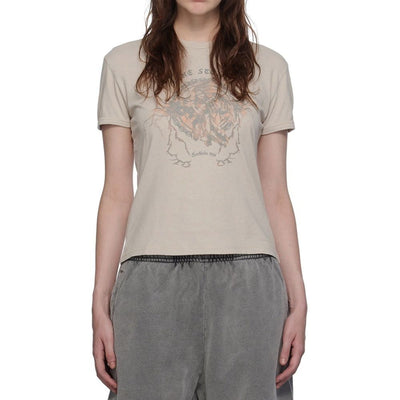 Acne Studios Bedrucktes T-Shirt