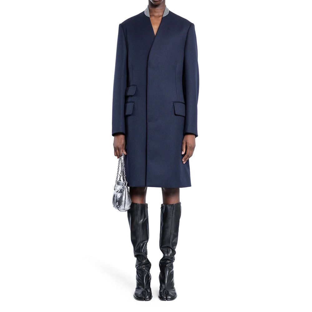 Maison Margiela Kavallerie-Mantel aus Wolle