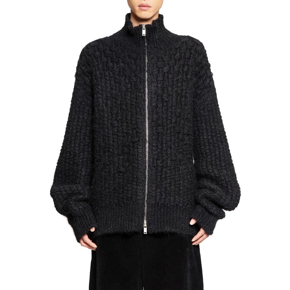 Jil Sander Mohair Strickjacke