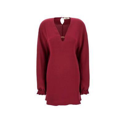 Fendi Cady Seidenkleid