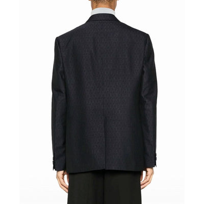 Fendi FF-Motiv-Wolljacke
