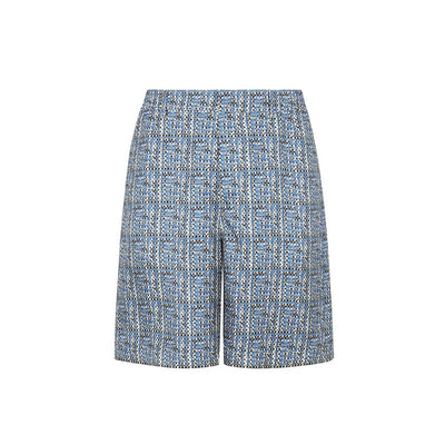 Fendi Bedruckte Seidenshorts