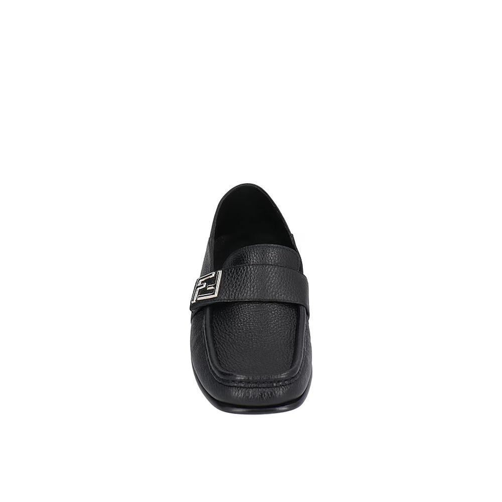 Fendi Leder-Halbschuhe