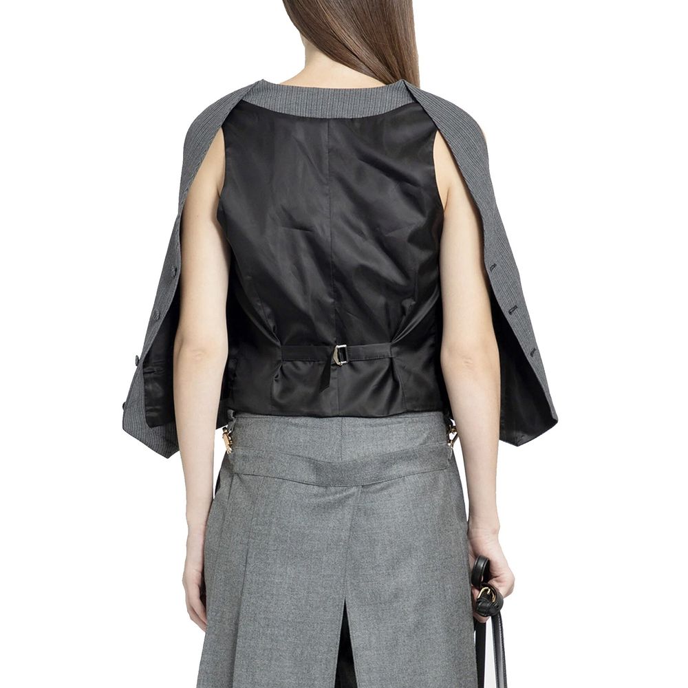 Fendi Gestreiftes Westenoberteil