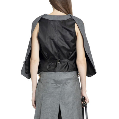 Fendi Gestreiftes Westenoberteil