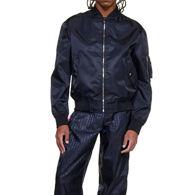 Valentino Bedruckte Neon Universe Bomberjacke