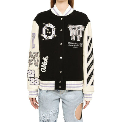 Off-White Bomberjacke aus Wolle