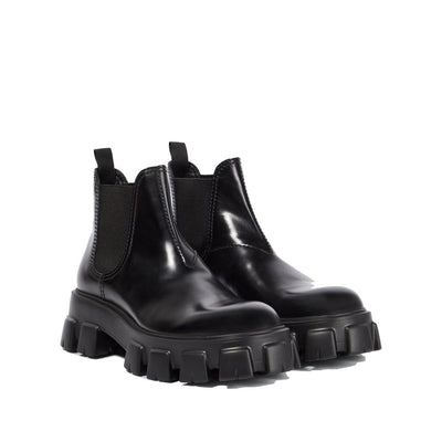 Prada Monolith Lederstiefel