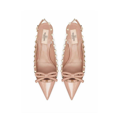 Valentino Garavani Slingback-Pumps aus Leder