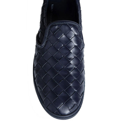 Bottega Veneta Intrecciato Sneakers aus Leder