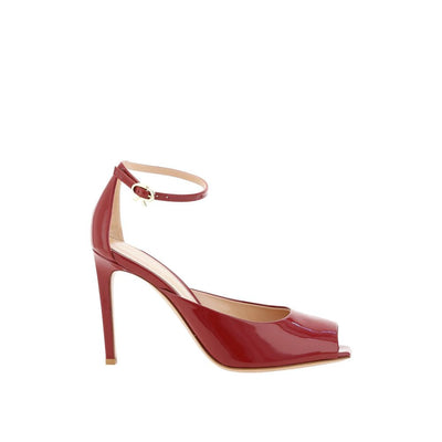 Gianvito Rossi Nuit 95 Pumps aus glänzendem Leder