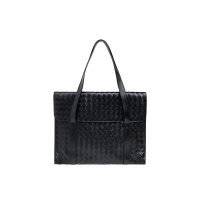 Bottega Veneta Intrecciato Leder Aktentasche