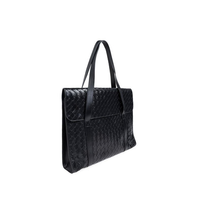 Bottega Veneta Intrecciato Leder Aktentasche