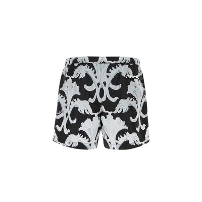 Valentino Metamorphos Wall-Print Badeshorts