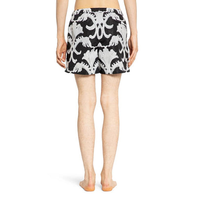 Valentino Metamorphos Wall-Print Badeshorts