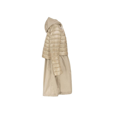 Herno Gefütterter Mantel mit Tafelsaum