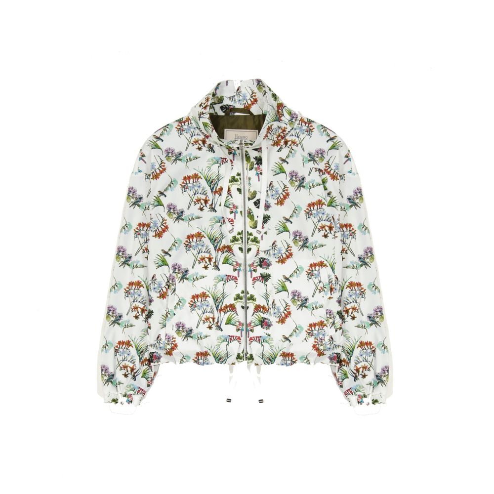 Herno Bomberjacke mit Blumendruck