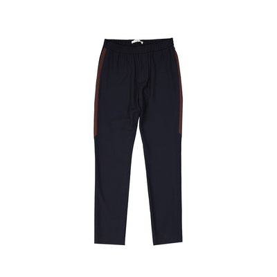 Givenchy Gestreifte Hose aus Wolle mit Seitenteilen