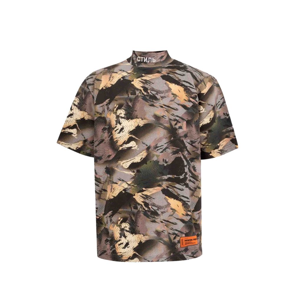 Heron Preston Tarnmuster-T-Shirt