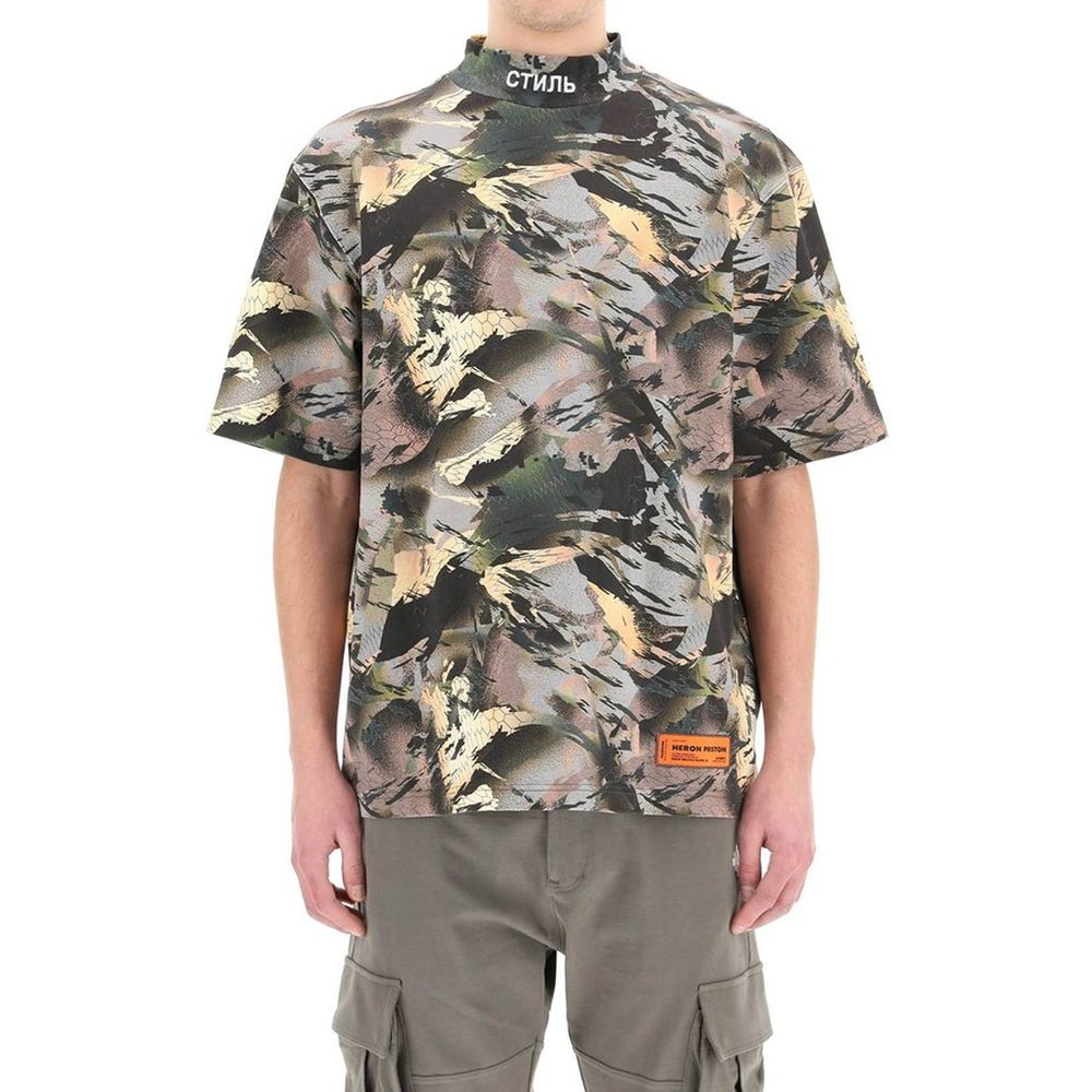 Heron Preston Tarnmuster-T-Shirt