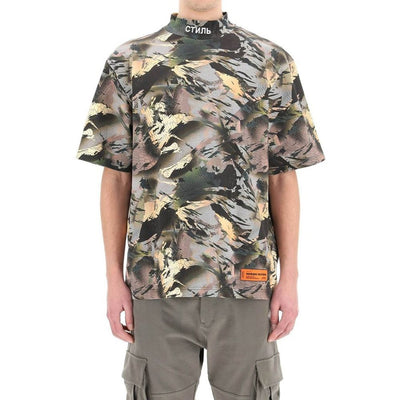 Heron Preston Tarnmuster-T-Shirt