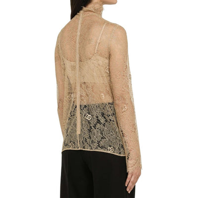 Dolce & Gabbana Spitzen-Top