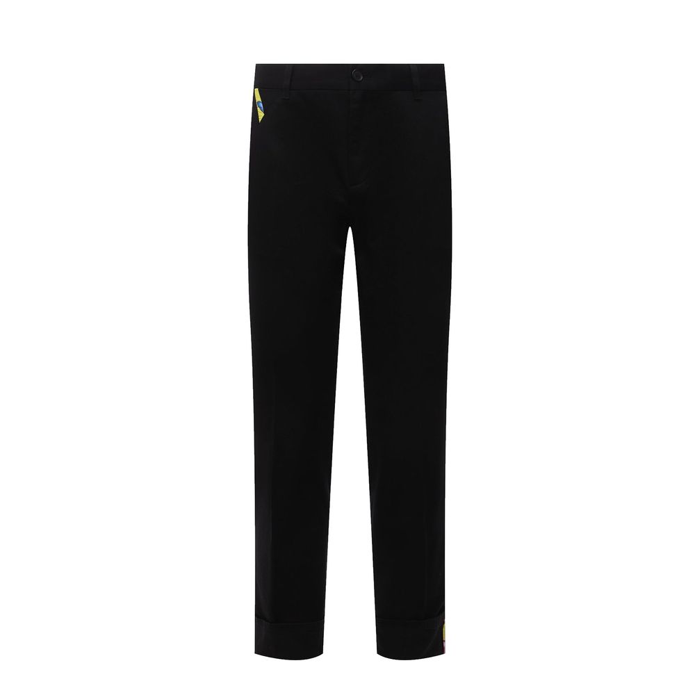 Versace Gabardine-Hose aus Baumwolle