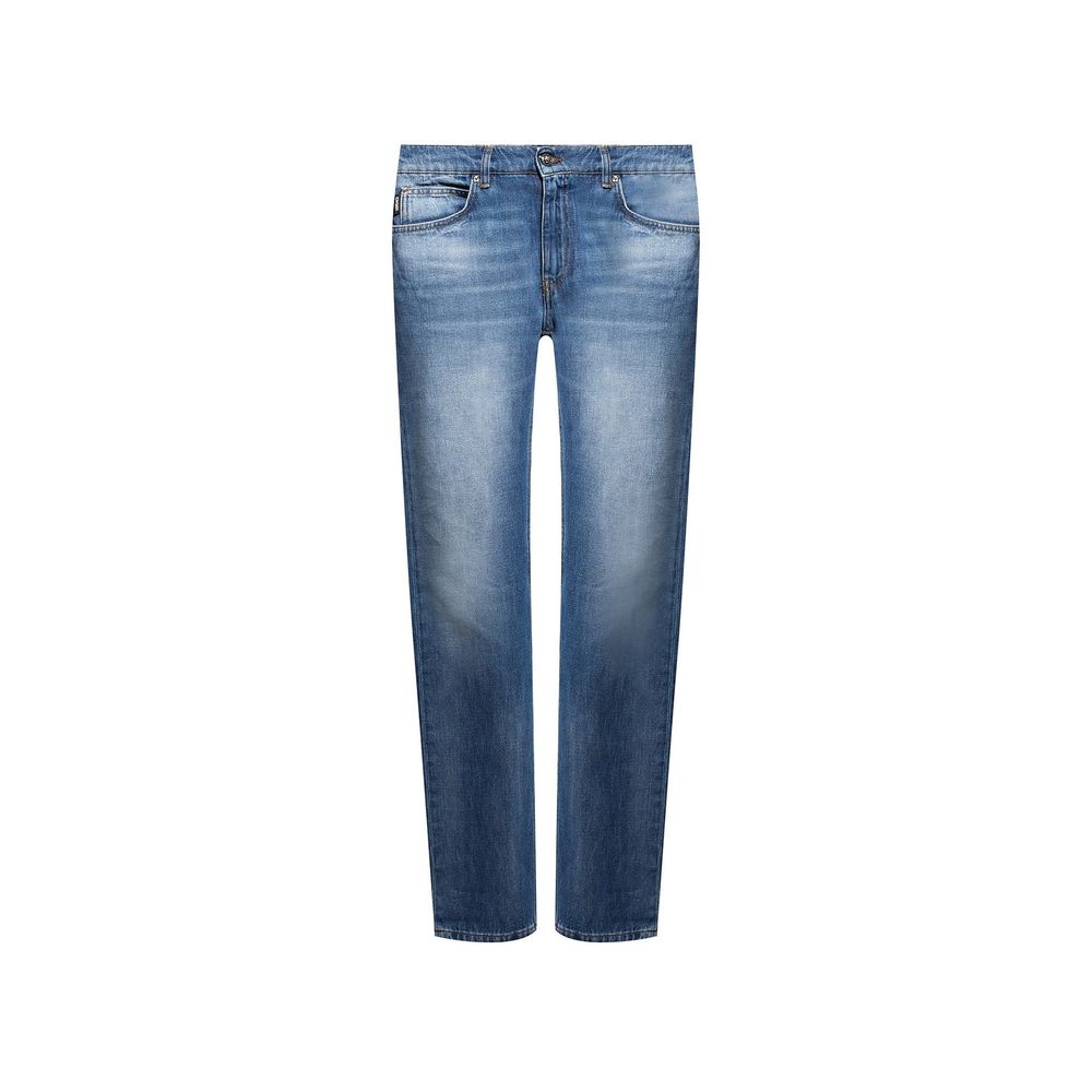Versace Logo-Denim-Jeans aus Baumwolle