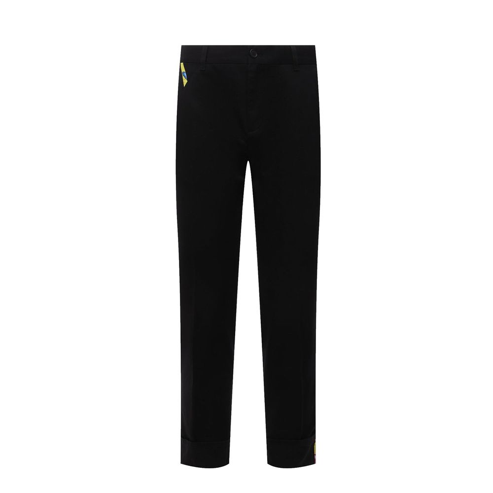 Versace Gabardine-Hose aus Baumwolle