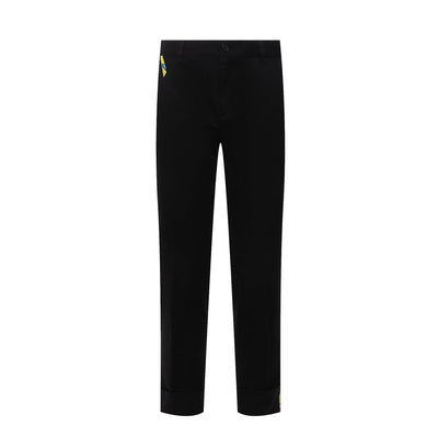 Versace Gabardine-Hose aus Baumwolle