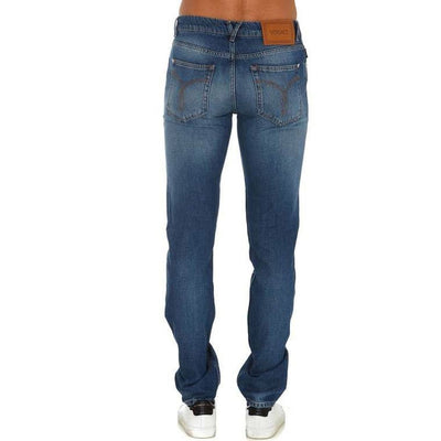 Versace Logo-Denim-Jeans aus Baumwolle