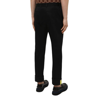 Versace Gabardine-Hose aus Baumwolle