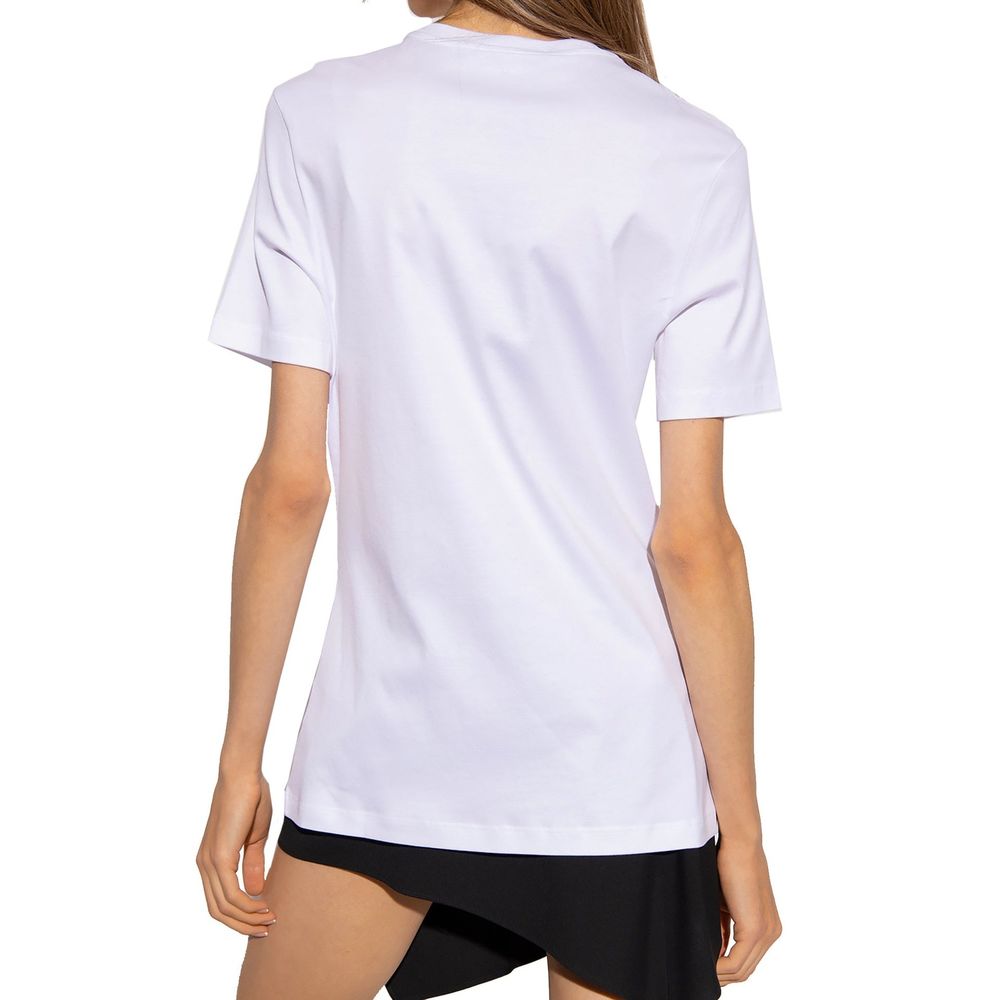 Versace T-Shirt mit Logo aus Baumwolle