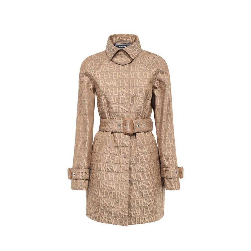 Versace Logo-Trenchcoat