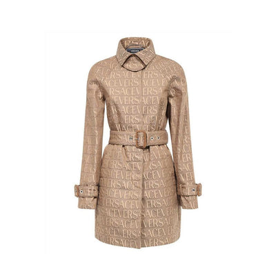 Versace Logo-Trenchcoat