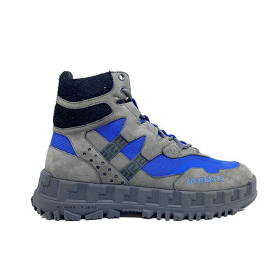 Versace Wanderstiefel aus Wildleder