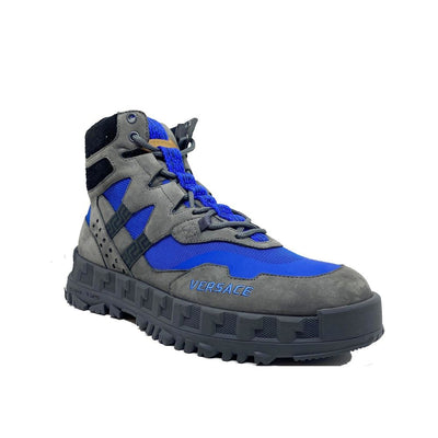 Versace Wanderstiefel aus Wildleder