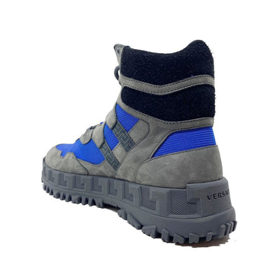 Versace Wanderstiefel aus Wildleder
