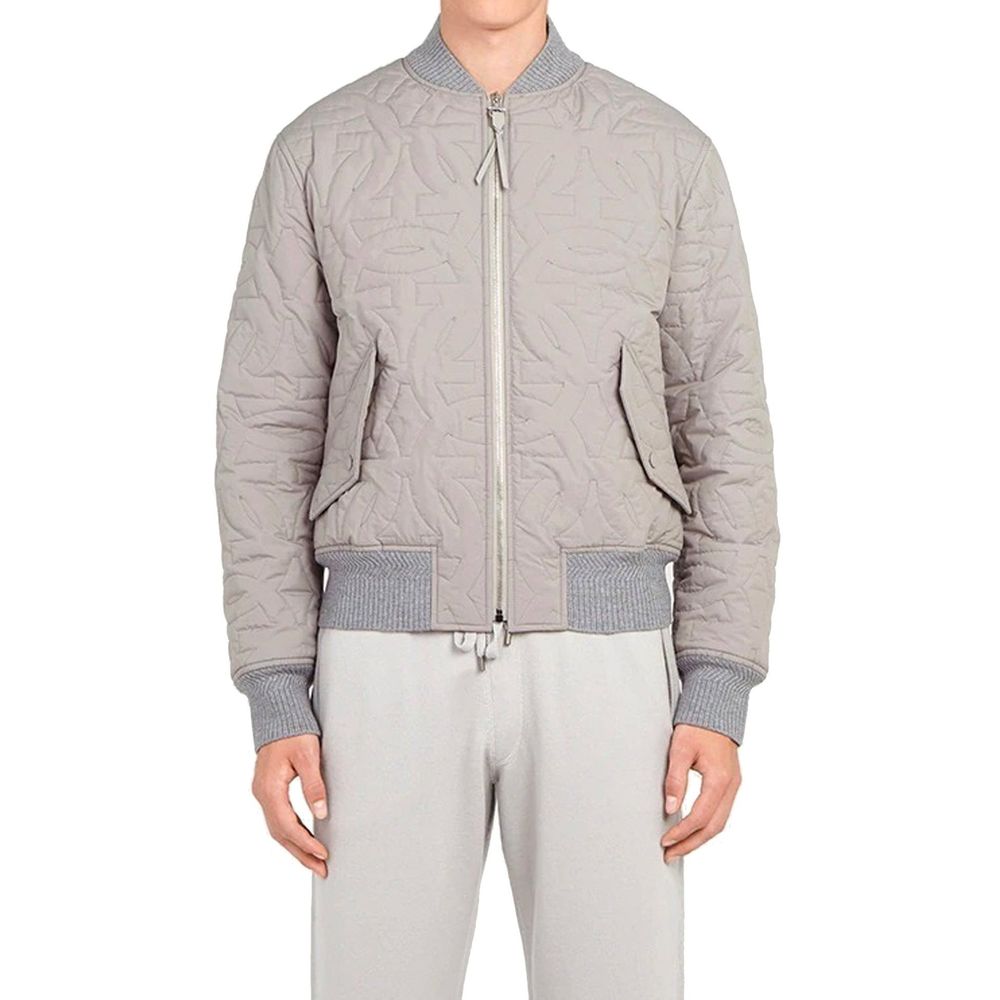 Salvatore Ferragamo Gesteppte Bomberjacke